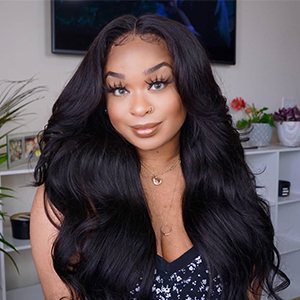 DSoar Hair 3 Bundles Body Wave Hair With Lace Closure