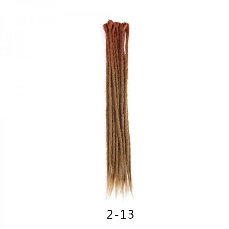 Ombre Brown Synthetic Dreadlocks Extensions 