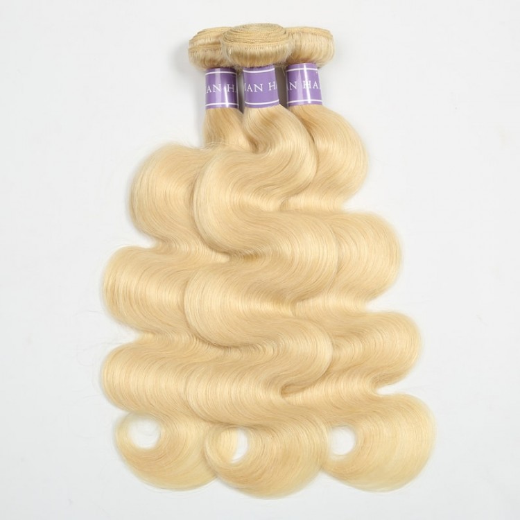 613 blonde weave