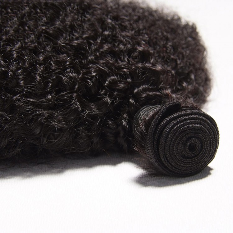 Indian Afro kinky curly hair