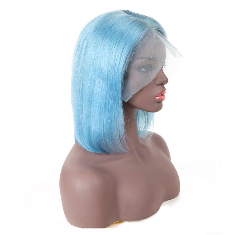 Short Bob Wig Lace Front Wigs Human Hair