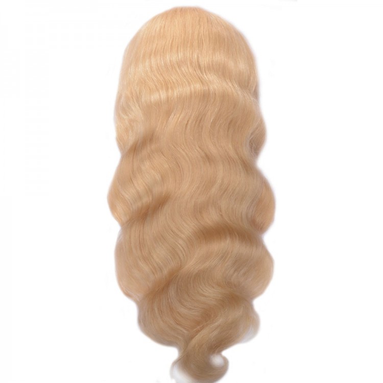 Body Wave 613 Blonde Human Hair Lace Front Wigs 