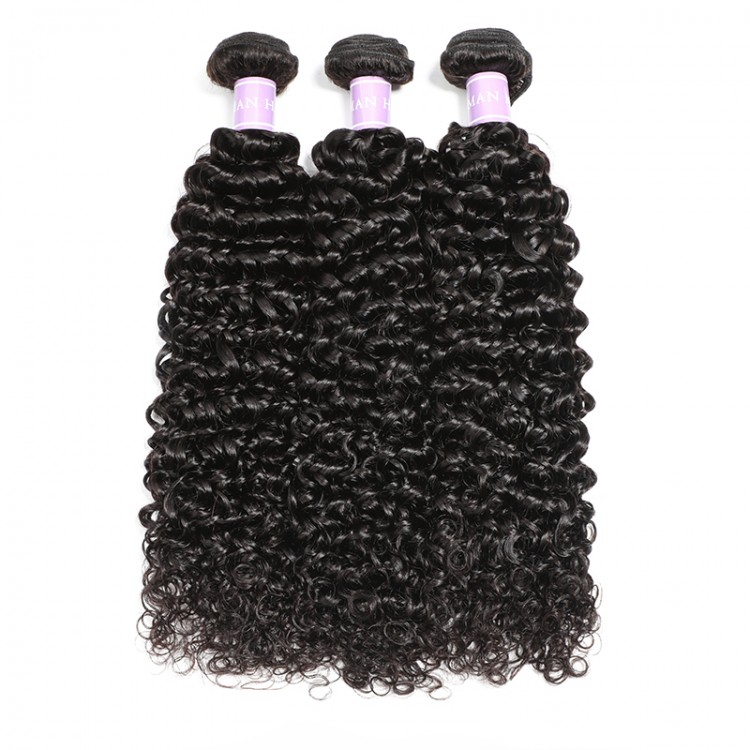 3pcs/pack Curly Hair Weave Sew In 