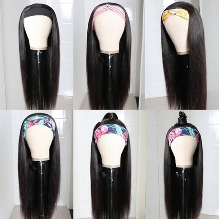 New in straight headhand wigs