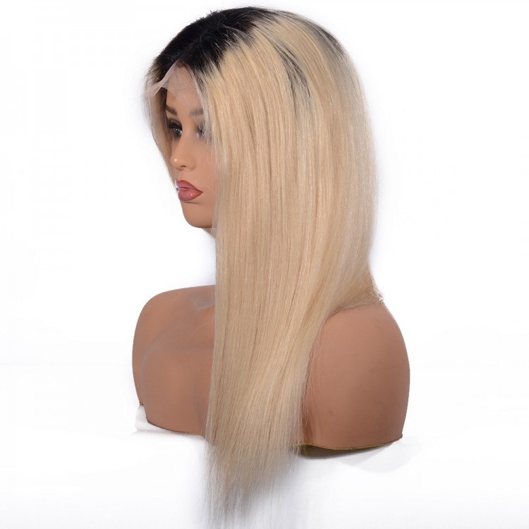 Straight Lace Front Wig T1B613 