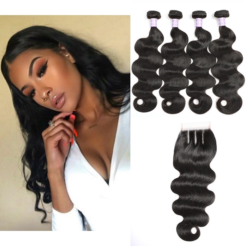 New Arrival Malaysian Hair Bundles with Closure Fast Shipping | DSoar Hair