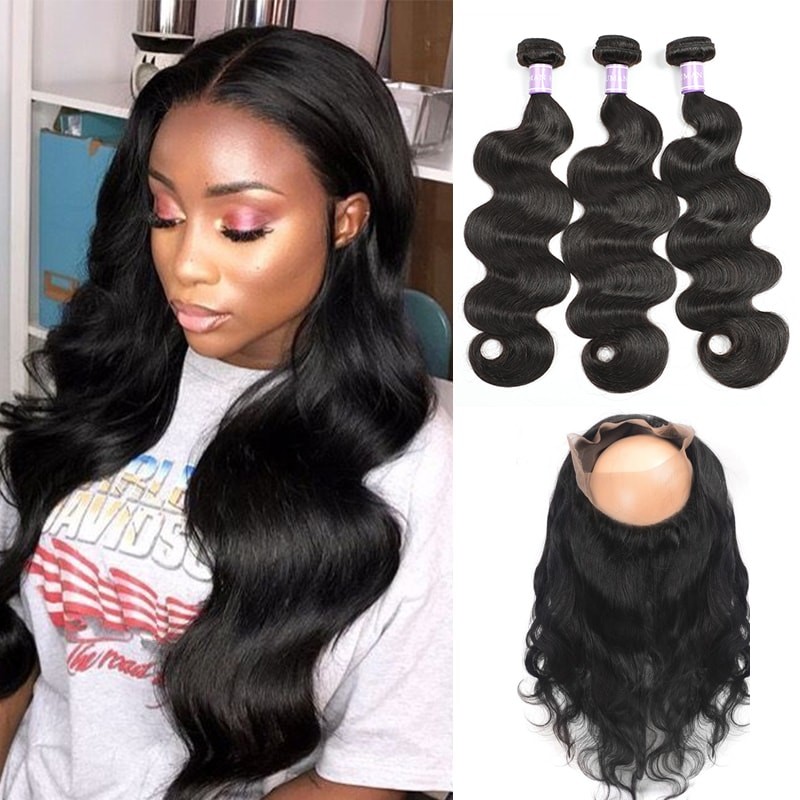 360 lace frontal with bundles