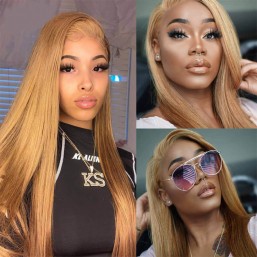 27# blonde lace front wig