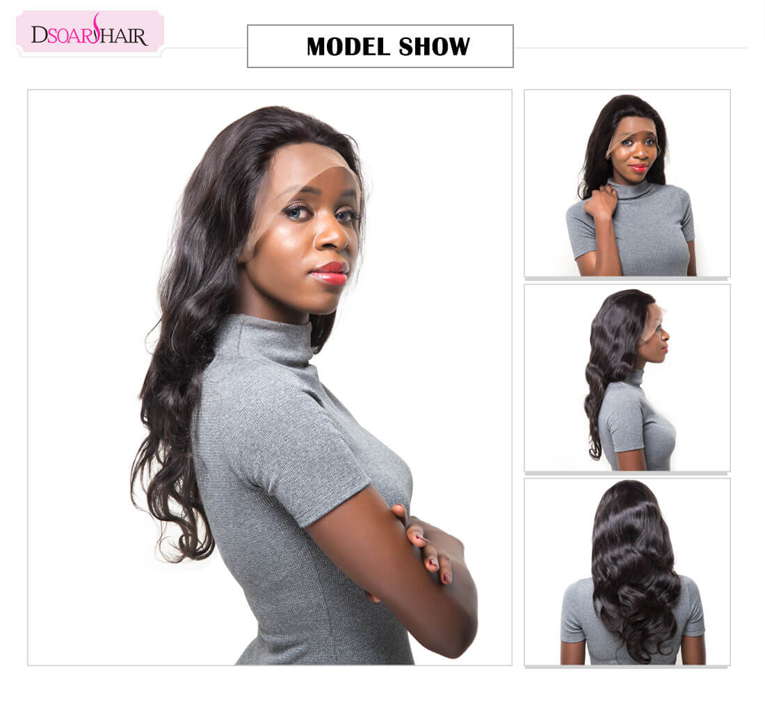 Body Wave Hand Tied Lace Front Wig