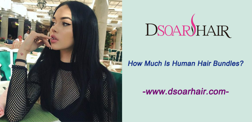 How much is human hair bundles
