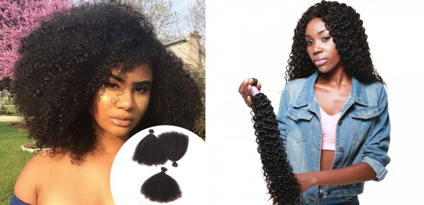 Kinky Curly Weave VS Curly Wave