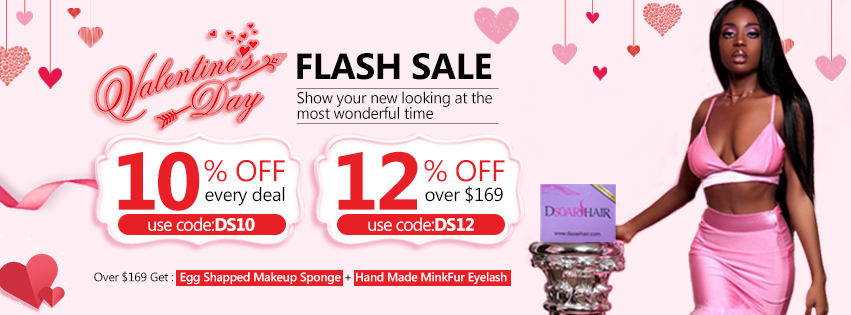 DSoar Hair 2019 Valentine's Day Sale: Up To 12% Off